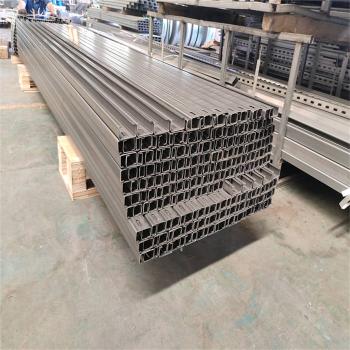 Metal C Channel Carbon Steel Made In China Polar Used on PV Brackets